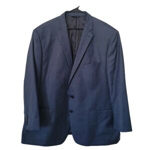 Ralph Ralph Lauren RRL Blazer Men's Size 54R Blue Two Button 100% Wool‎